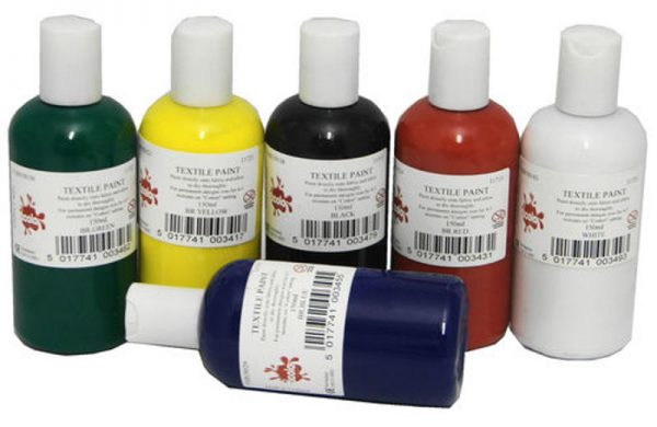 150ml Bottle Scola Red Textile Paint - FAB150/24