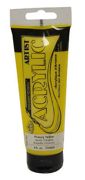 120ml Artists Quality Acrylic Paint - Primary Yellow