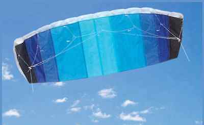 120cm Blue Frameless Parafoil Stunt Kite
