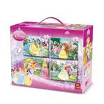 Childrens Disney Princess 4in1 Puzzle Box Set