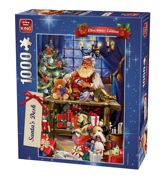 1000 Piece Christmas Jigsaw Puzzle - Santa's Desk - 05360