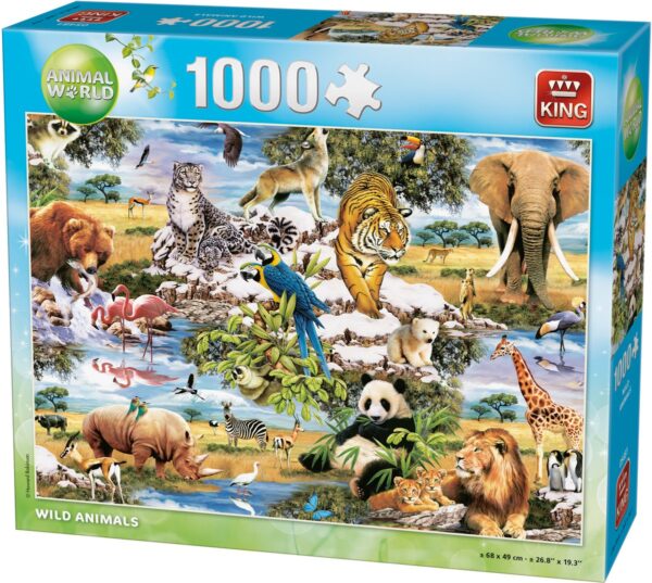wild animals puzzle