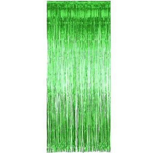 6ft X 3ft Green Foil St Patrick Door Curtains - 08005