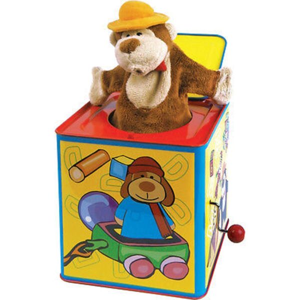 Children's Animal Jack In The Box Pop Up Toy - 09487