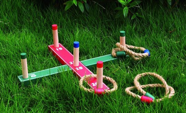 Traditional Wooden Quoits Game