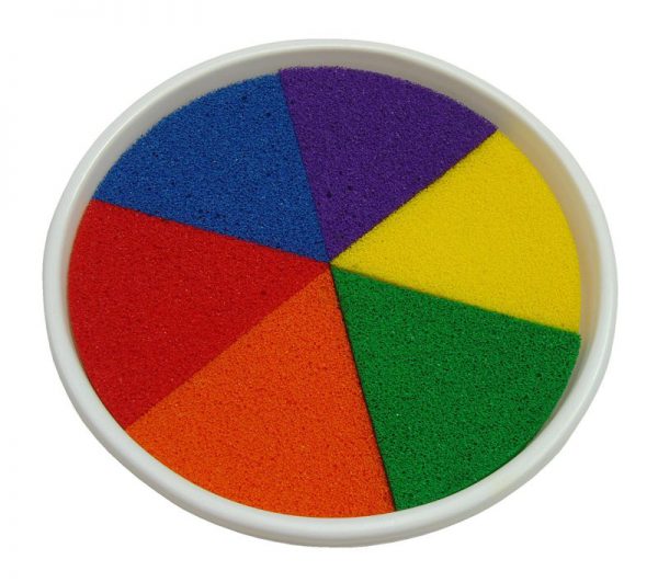 Giant Rainbow Ink Pad 6 Vibrant Colours - 1016-R