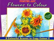 Advanced Quality Adult Colouring Books - Sunflowers - 1020-SPL4
