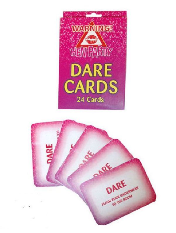 Girls Cheeky Night Out 24 Dare Cards - C02 804
