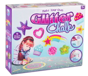 Grafix Create & Colour Your Own Glitter Chalk Craft Set