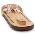 Wooden Desktop Bowling 19116