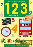 Learn To Count Preschool Educational Sticker Activity Book