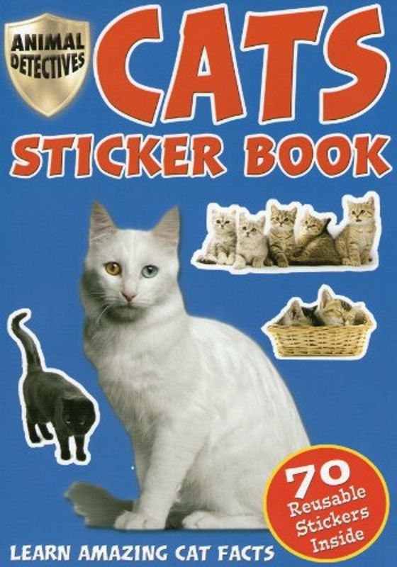 Cats And Kittens Sticker Book 70 Stickers - 2033/CASB