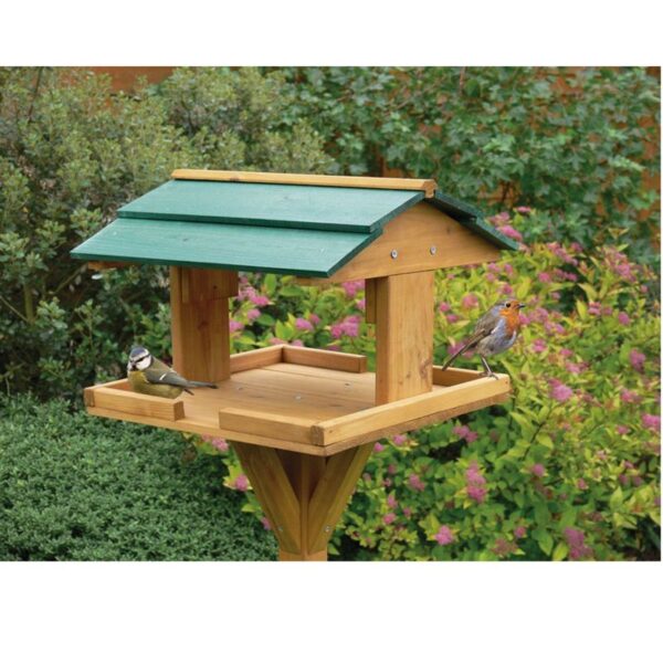 Kingfisher Traditional Wooden Bird Table BF009