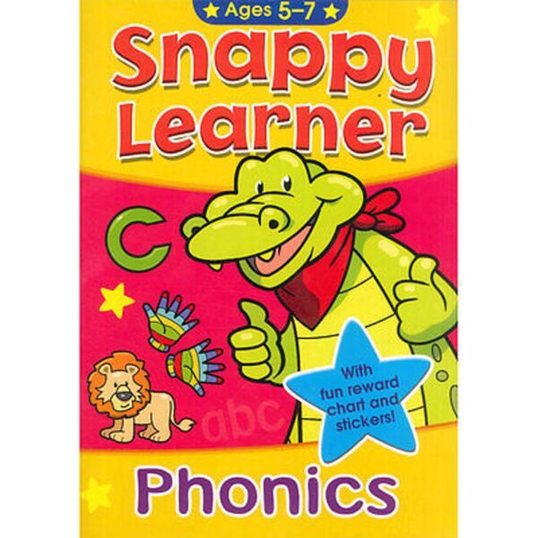Snappy Learner Words & Phonics Educational School Book - 2527-SLAB2