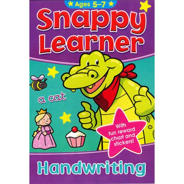 A4 Snappy Learner Educational School Handwriting Book - 2528/SLAB3