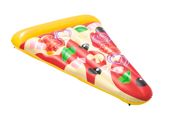 Large Inflatable Pizza Slice Swimming Pool Lounger 74" x 51" 44038