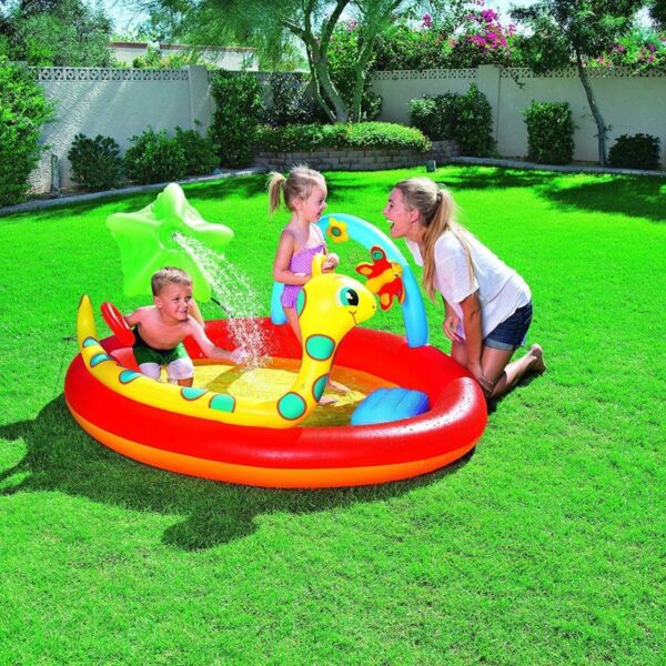 Inflatable Animal Design Paddling Pool Play Centre 53026