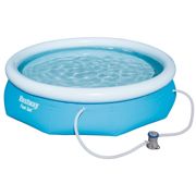 Large Inflatable Fast Set Paddling Swimming Pool 8ft With Pump 57268