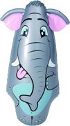 3D Inflatable Elephant 91cm Bop Bag 52152