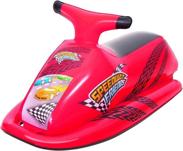 Red Inflatable Jet Ski Swimming Pool Ride On 41001