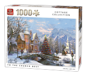 King 1000 Piece To The Church Jigsaw Puzzle 05741