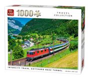 King 1000 Piece Train Tunnel Jigsaw Puzzle 05716