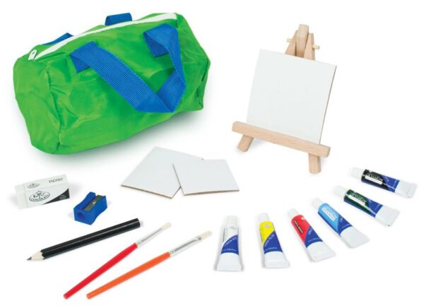 Royal & Langnickel 16 Piece Mini Art Painting Set With Easel