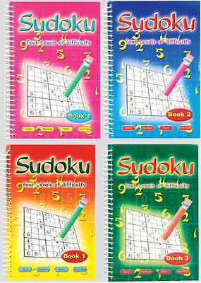 Spiral Bound Pocket Sudoku - Blue Book 2