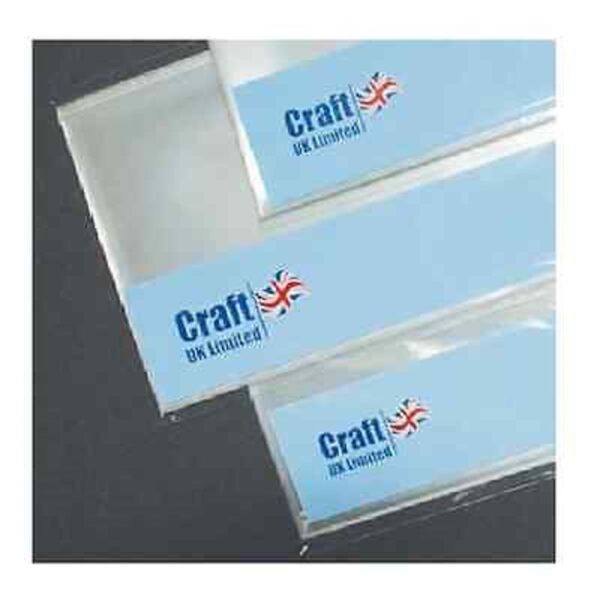 50 5" X 5" Cello Bags 30 Micron Thickness - 338