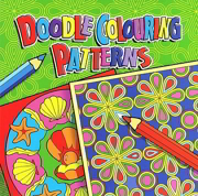 Doodle Colouring Books 80 Artistic Designs Per Book - Green