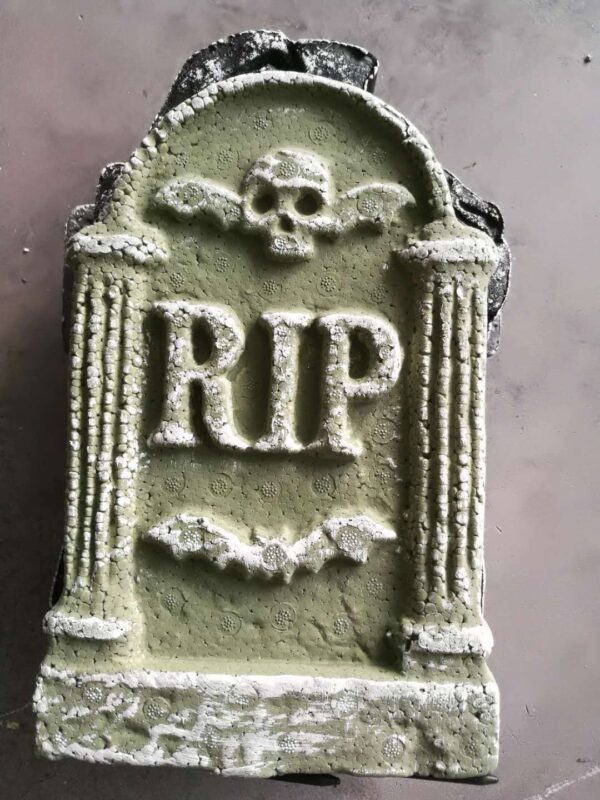 4 x 12" Tombstones Graveyard Gravestones Headstones Halloween Decoration 4SMTMST