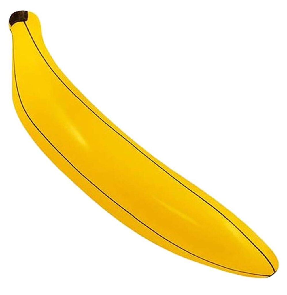 Giant 80cm Inflatable Blow Up Banana Prop