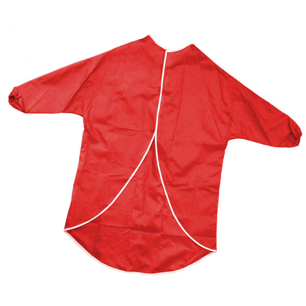 Major Brush Children's Red Protective Play Apron - 1040R