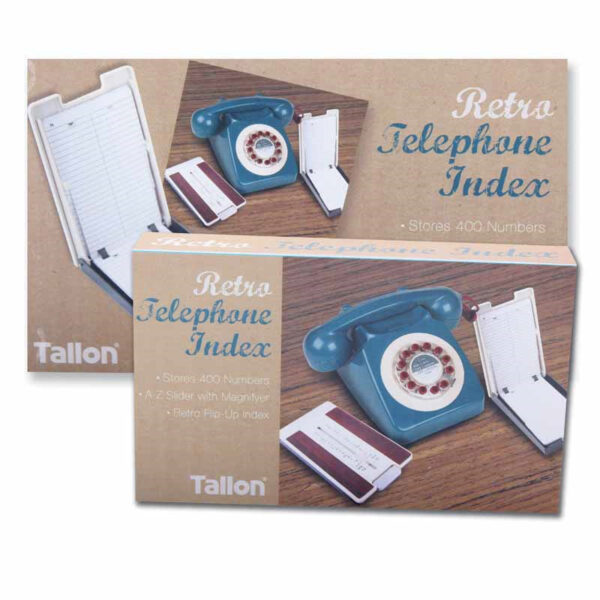Retro Telephone Index