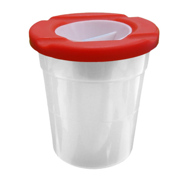 Non Spill Water Pot With Lid And Stopper 7018s