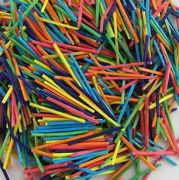 1000 Coloured Wooden Headless Matchsticks - 7063-1000