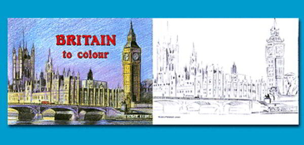 Advanced Quality Adult Britain To Colour Colouring Books - Big Ben