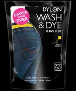 Dylon Machine Wash Fabric Dye 400g - Jeans Blue Denim - 2044386