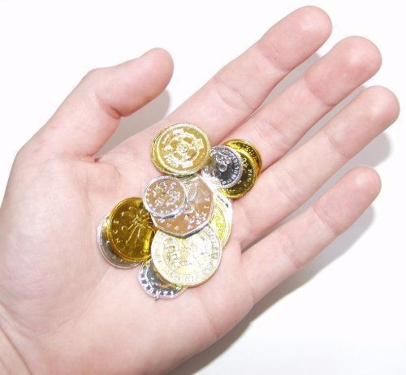 Kids Pretend Toy Play Money Childrens Realistic Fake Plastic Coins Role Shops UK 