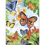 Mini Pencil by Numbers Kit - Butterflies - Age 8+