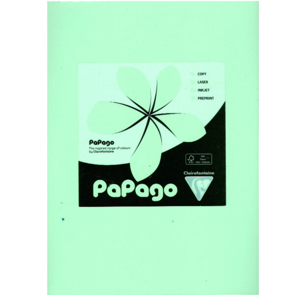 A4 Pastel Green Paper 80gsm Ream of 500 Sheets