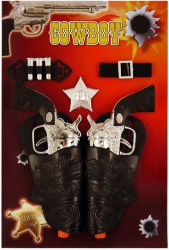 Toy Cowboy Gun Set