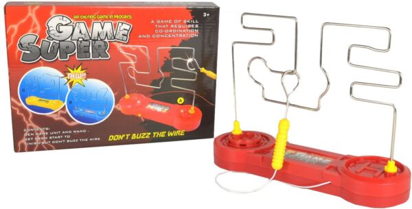 Buzz wire game