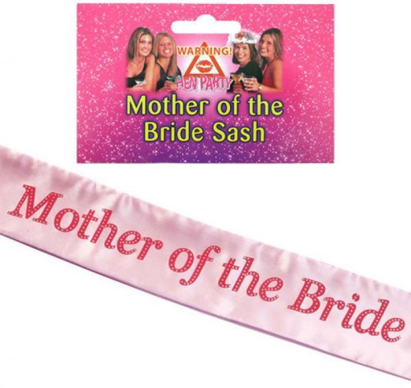 Hen Night Party Mother Of The Bride Sash - C36 176