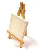 Mini Canvas With Wooden Tripod Easel 3 - CAN303E