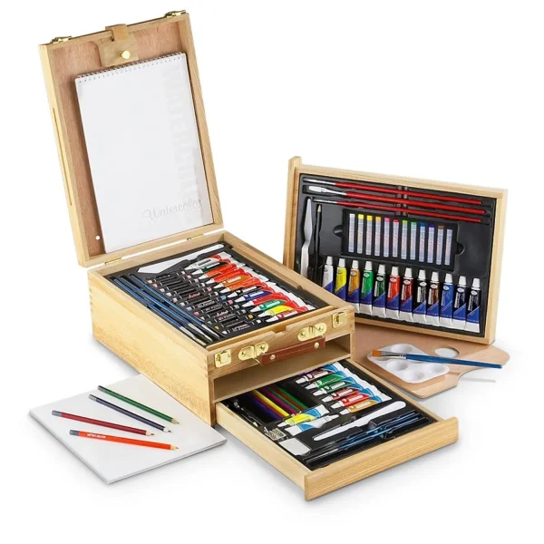 150 Piece Art Set With Easel