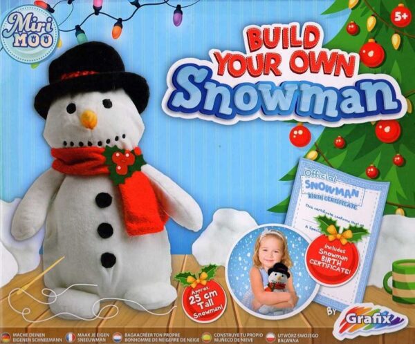 Build Your Own Snowman Cuddly Toy