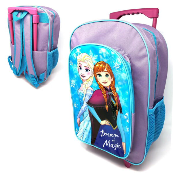 Children's Official Licenced Frozen Deluxe Travel Wheeled Suitcase