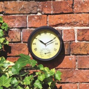 Garden Clock & Themometer