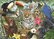 A3 Large Painting By Numbers Kit - Zoo Animals PCL3